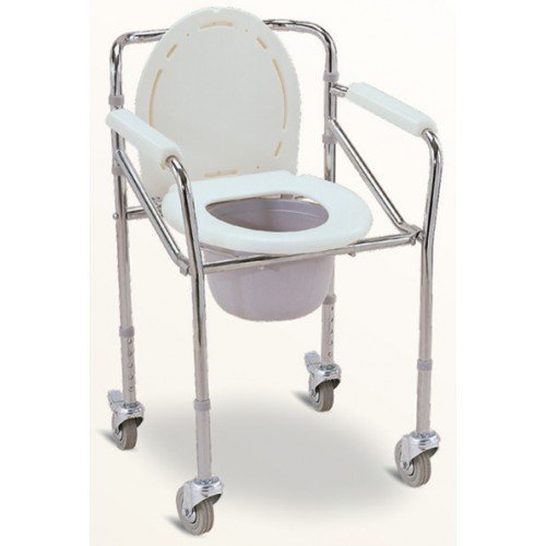 LEO 225 STANDART TEKERLEKLİ ENGELLİ BANYO TUVALET ARABASI